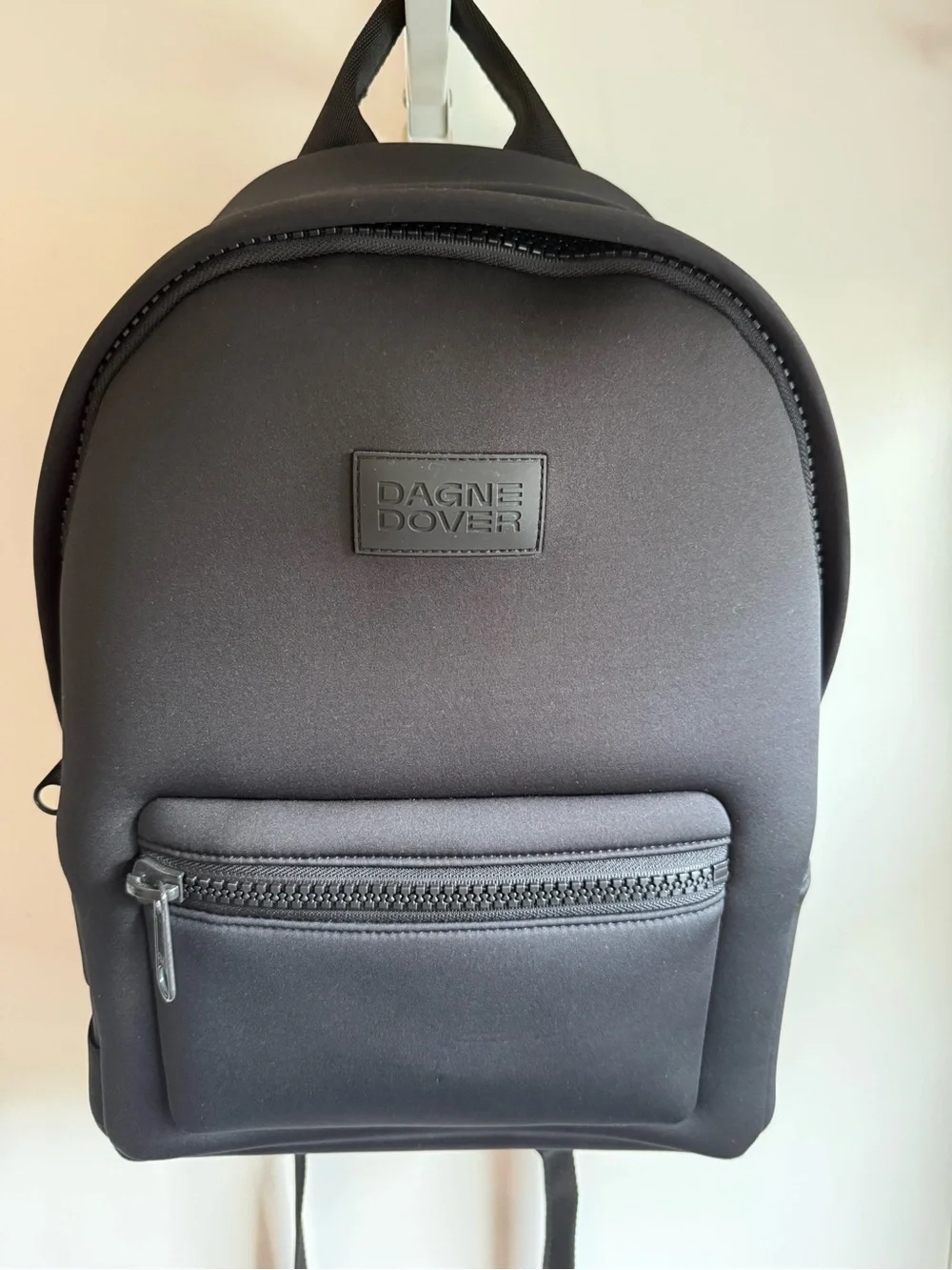 Dagne Dover Dakota Medium Black Neoprene Backpack